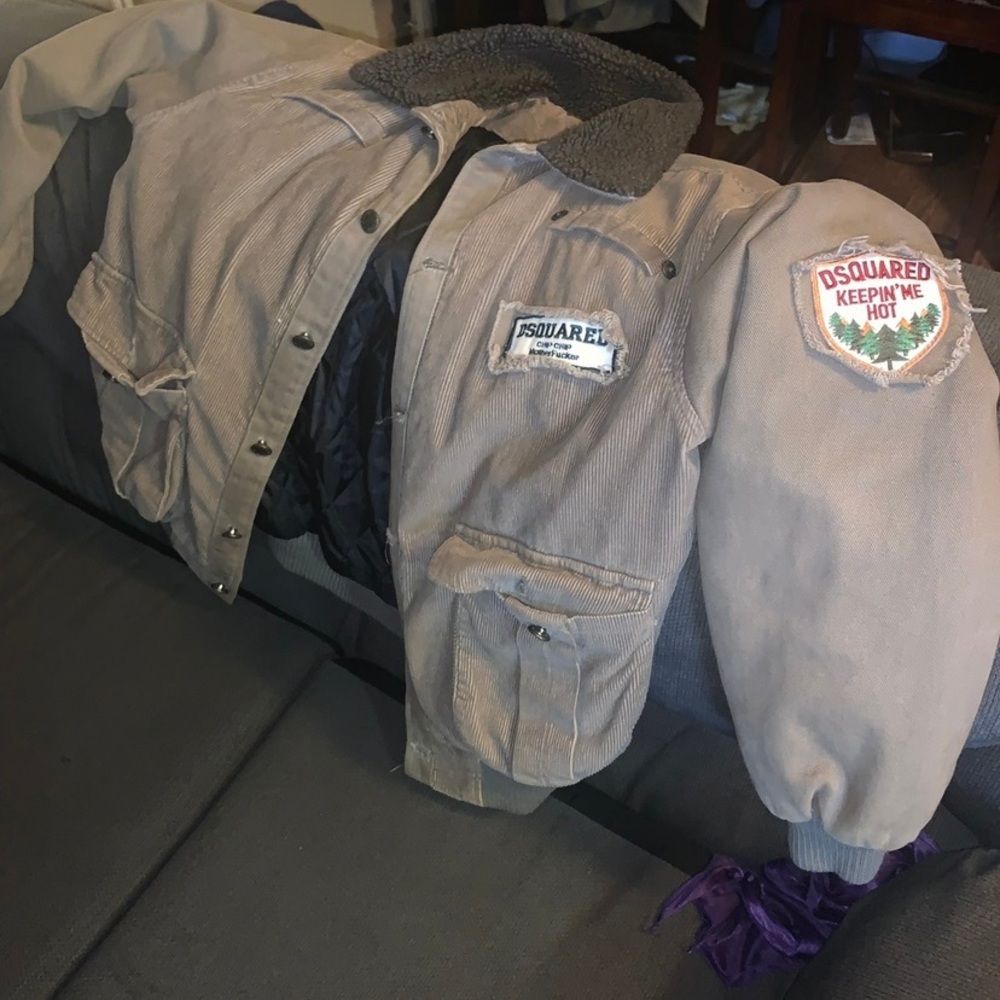 light brown Dsquared Trucker jacket